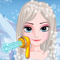 Frozen Elsa - hair care game